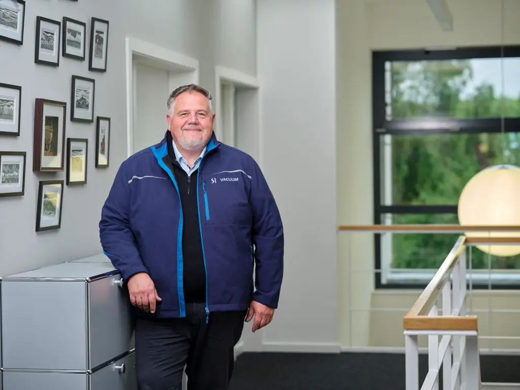 Portrait vom Geschäftsführer von SI Vacuum.